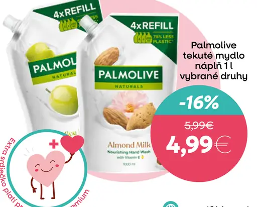 Palmolive tekuté mydlo náplň