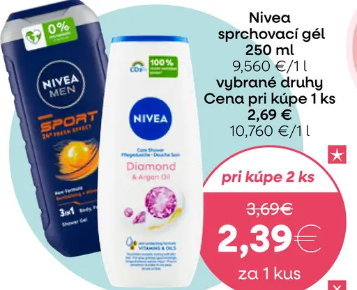 Nivea sprchovací gél
