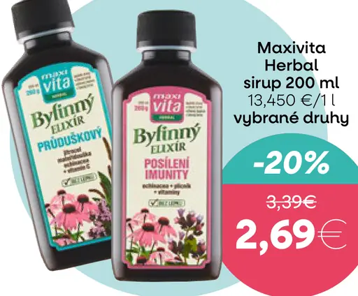 Maxivita Herbal sirup