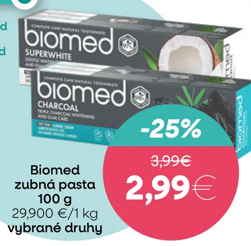 Biomed zubná pasta