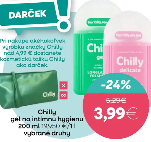 Chilly intímny hypoalergénny gél
