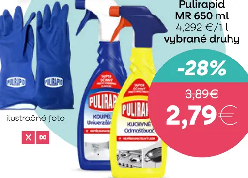 Pulirapid Čistiaci prostriedok