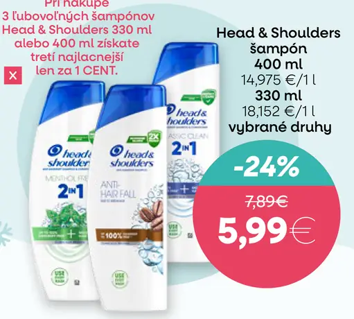 Head & Shoulders šampón