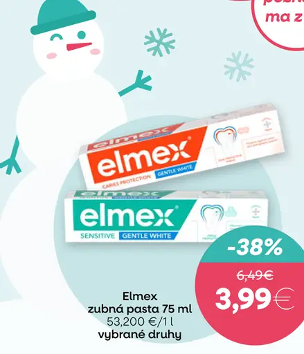 Elmex zubná pasta