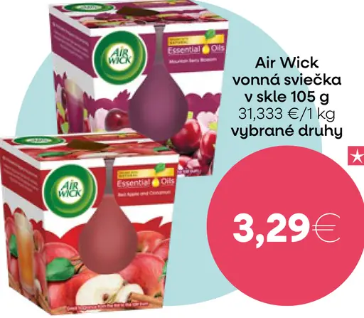 Air Wick vonná sviečka