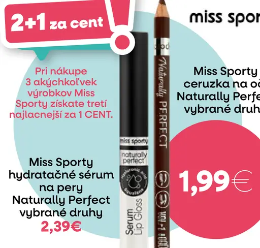 Miss Sporty ceruza na oči Naturally Perfect