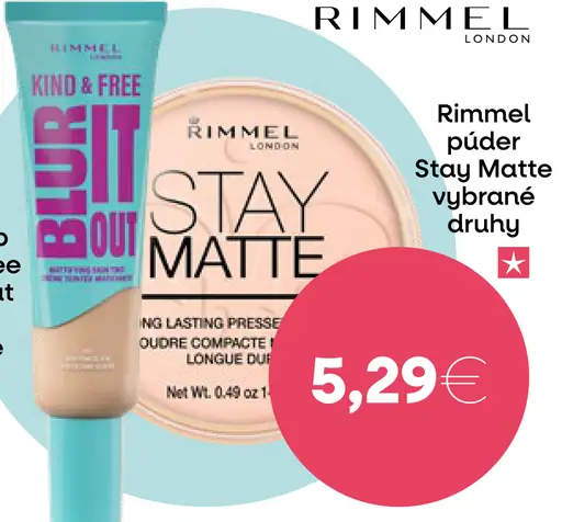 Rimmel Stay Matte púder
