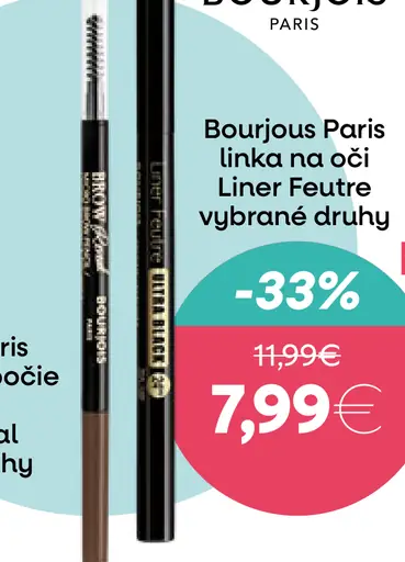 Bourjois Paris linka na oči Liner Feutre