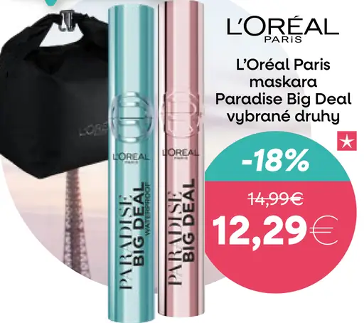 L'Oréal Paris maskara Paradise Big Deal