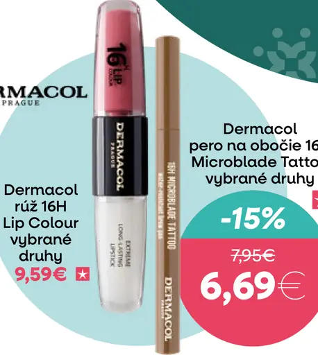 Dermacol rúž na obočie 16H Microblade Tattoo