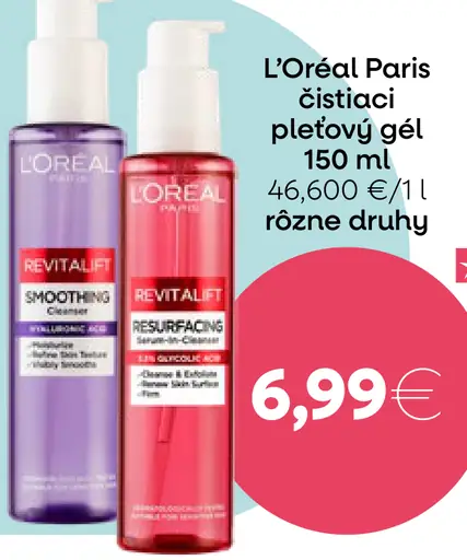 L'Oréal Paris čistiaci pleťový gél