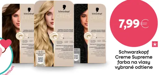 Schwarzkopf Creme Supreme farba na vlasy