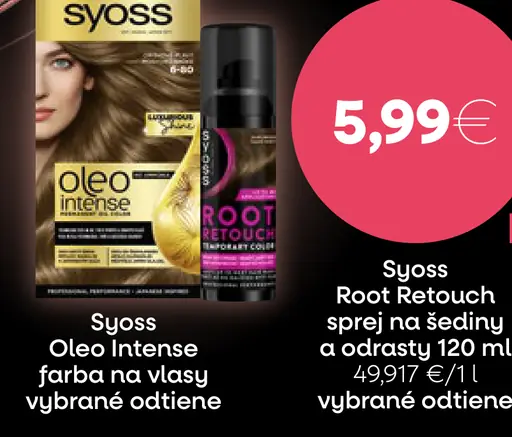 Syoss Root Retouch Sprej na korienky