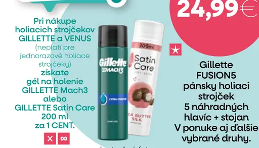 Gillette Venus holiaci strojček + 1 náhradná hlavica