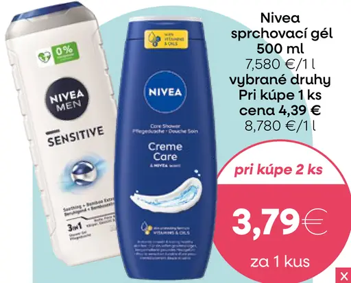 Nivea sprchovací gél