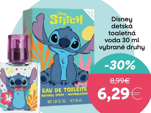 Disney detská toaletná voda