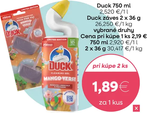 Duck tekutý WC gél