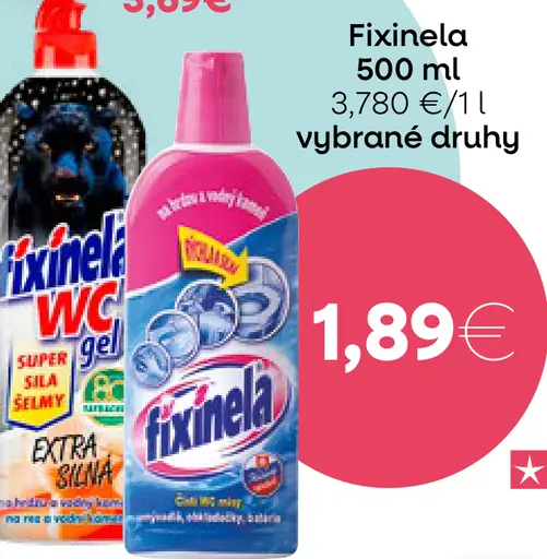Fixinela čistiaci dekor