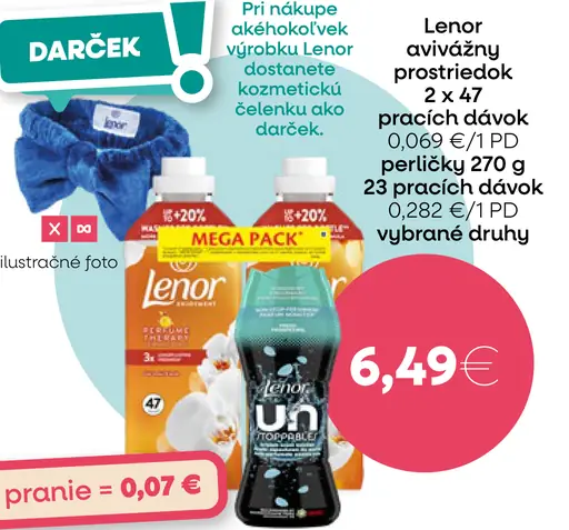 Lenor avivážny prostriedok