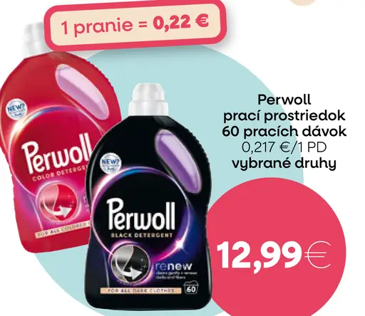 Perwoll prací prostriedok