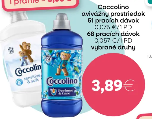 Coccolino avivážny prostriedok