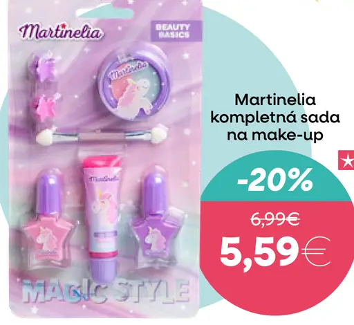 Martinelia kompletná sada na make-up