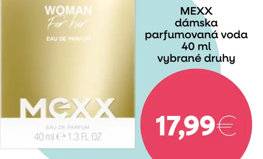 Mexx dámska parfumovaná voda