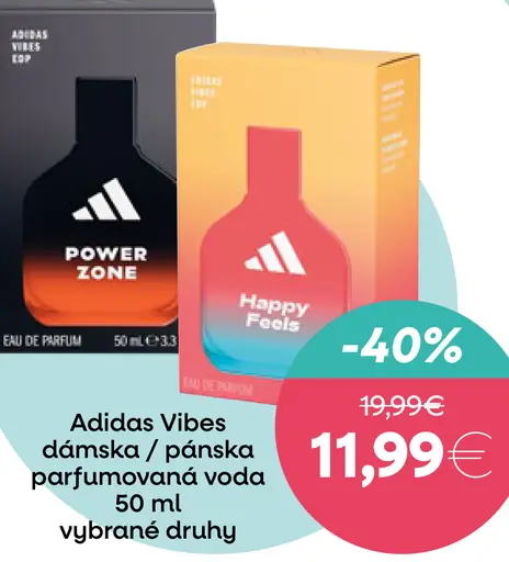 Adidas dámska / pánska parfumovaná voda
