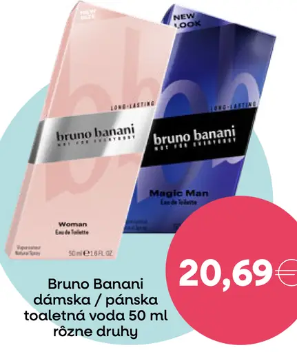 Bruno Banani dámska / pánska toaletná voda