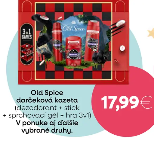 Old Spice darčeková kazeta