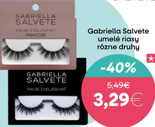 Gabriella Salvete umelé riasy