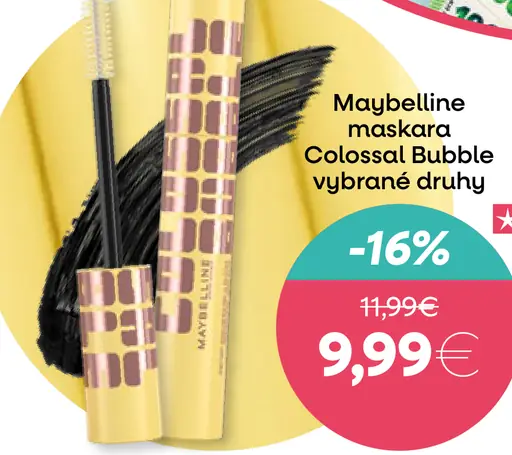 Maybelline maskara Colossal Bubble