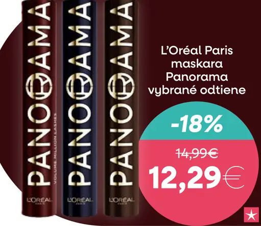 L'ORÉAL PARIS maskara PANORAMA