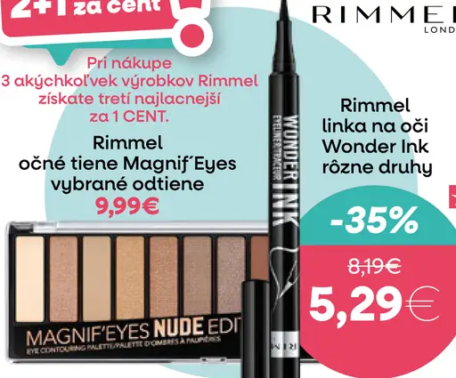 Rimmel očné tiene Magnif'Eyes