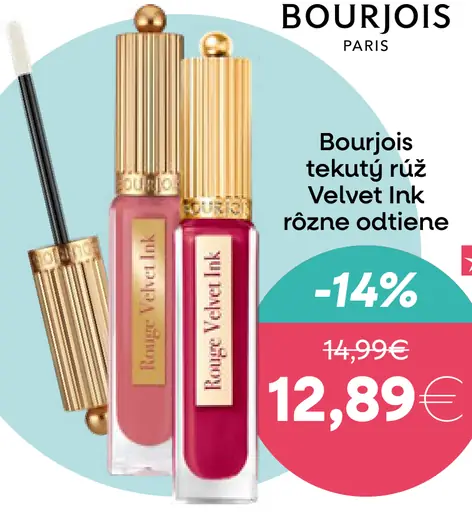 Bourjois tekutý rúž Velvet Ink