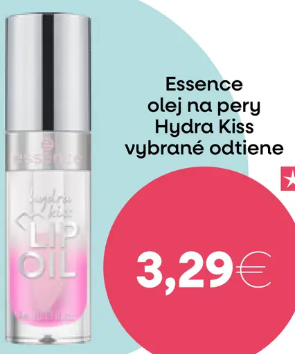 Essence olej na pery Hydra Kiss