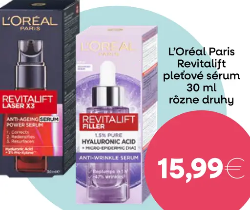 L'Oréal Paris Revitalift pleťové sérum