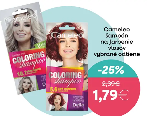 Cameleo šampón na farbenie vlasov