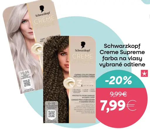 Schwarzkopf Creme Supreme farba na vlasy