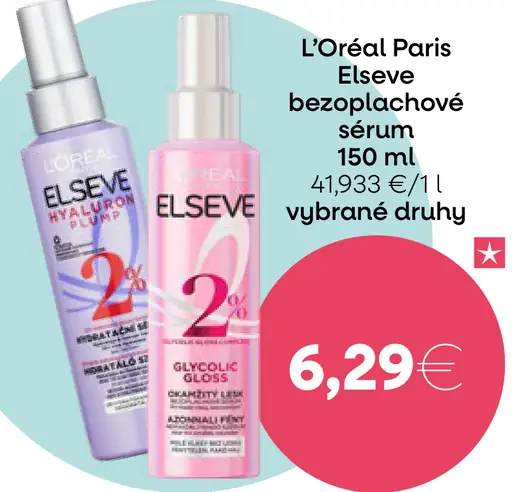 L'Oréal Paris Elseve bezoplachové sérum