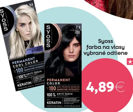 Syoss farba na vlasy