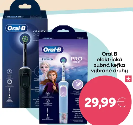 Oral B elektrická zubná kefka