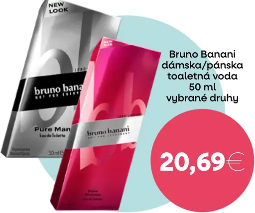 Bruno Banani dámska/pánska toaletná voda vybrané druhy