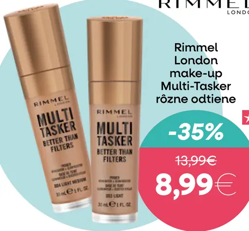 Rimmel London make-up Multi-Tasker rôzne odtiene