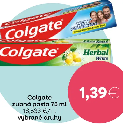Colgate Zubná pasta