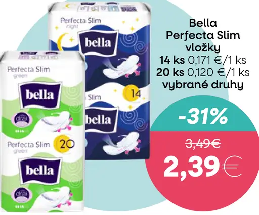 Bella Perfecta Slim vložky
