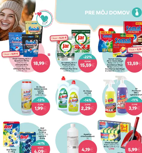 Somat tablety All in 1 Extra Mega, Excellence Mega, Excellence Gel Mega