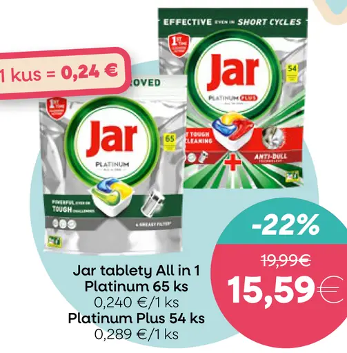 Jar All in 1 Platinum tablety