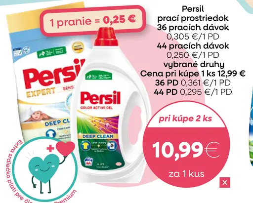 Persil prací prostriedok tekutý alebo kapsuly