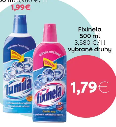 Fixinela čistiaci prostriedok